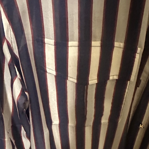 Equipment Striped Button-Up Shirt - Picture 4 of 9